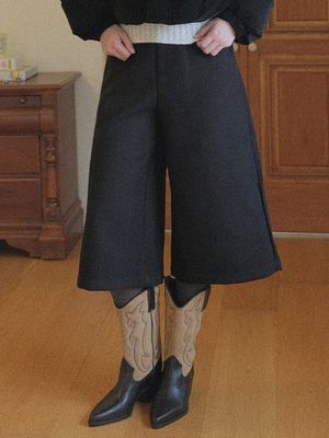 [벨트포]박시 테일러드 벨트 팬츠 3colors