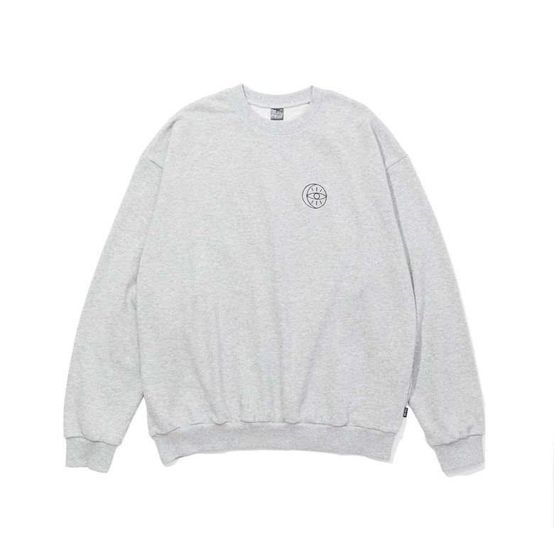 라벨 크루 HEATHER GRAY