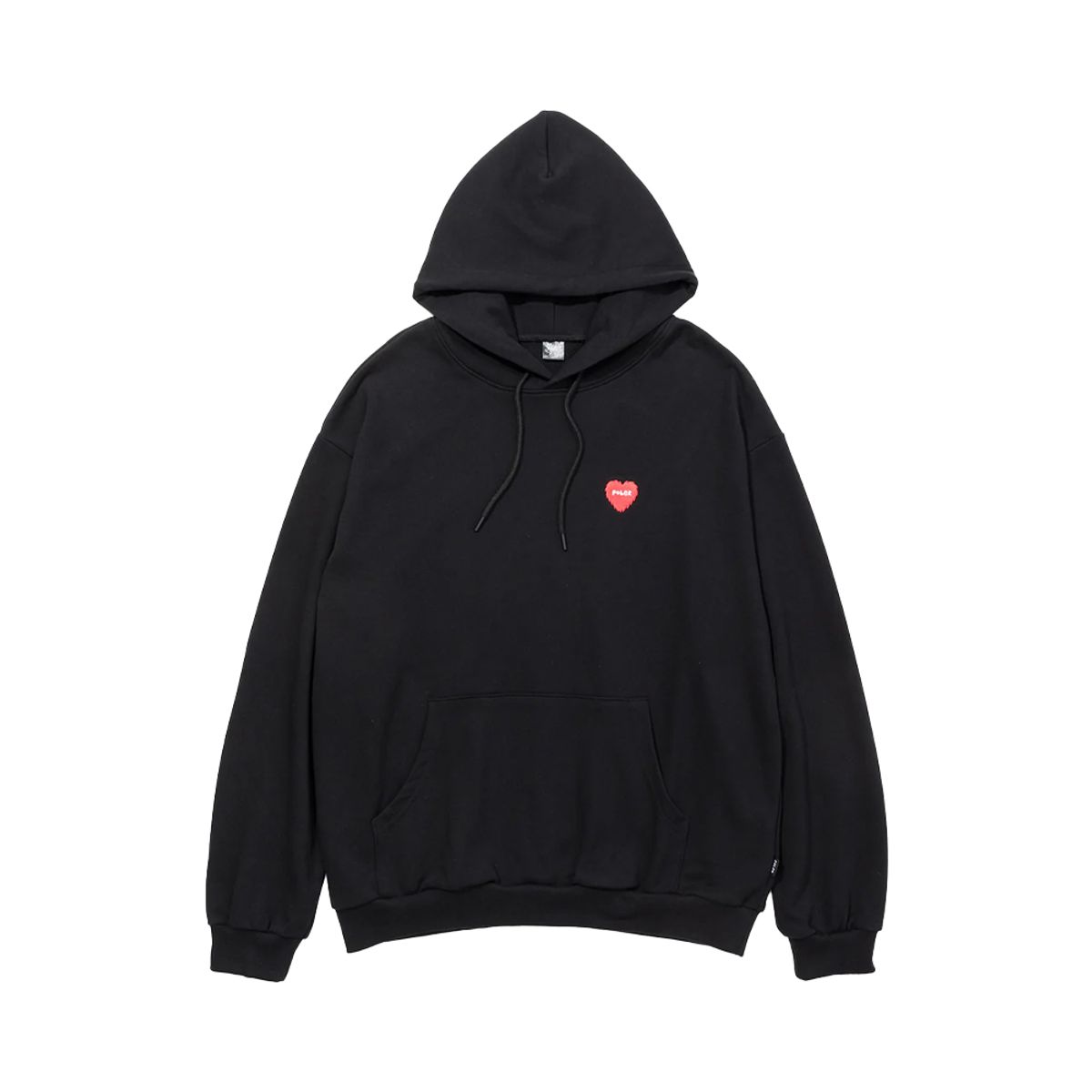 폴러스터프(POLERSTUFF) 퓨리 하트 후드 BLACK