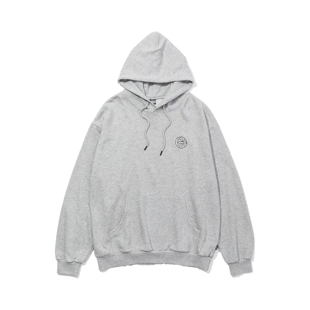 폴러스터프(POLERSTUFF) 라벨 후드 HEATHER GRAY