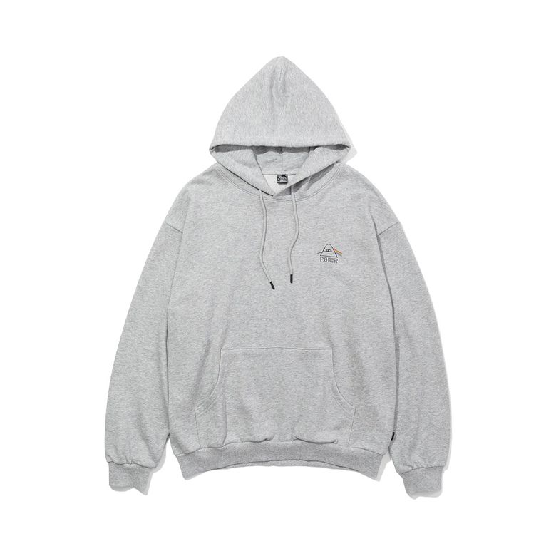싸이키델릭 로고 후드 HEATHER GRAY