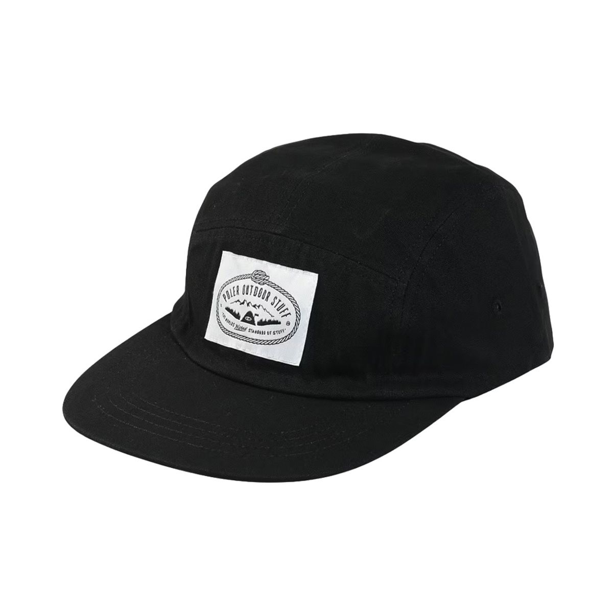폴러스터프(POLERSTUFF) 코튼 5P 캡 BLACK