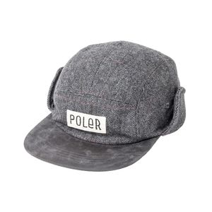 트위드 플랩 캡 GRAY