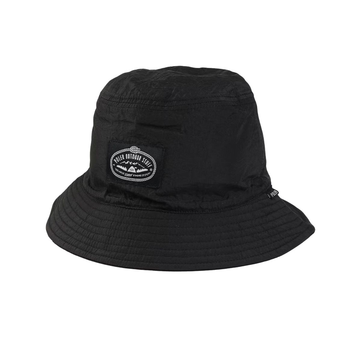폴러스터프(POLERSTUFF) 리버시블 버킷 햇 BLACK