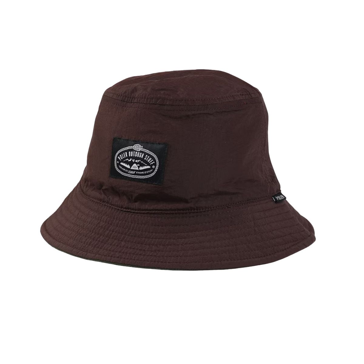 폴러스터프(POLERSTUFF) 리버시블 버킷 햇 BROWN