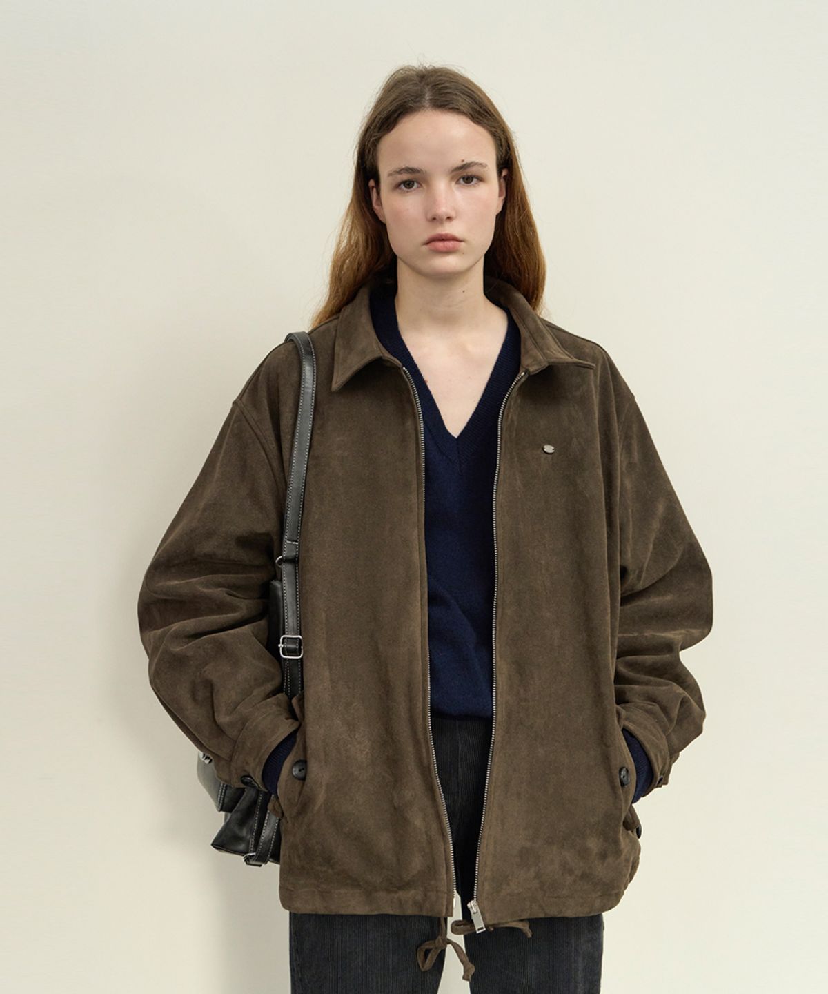위메농(OUI MAIS NON) Noar suede jacket