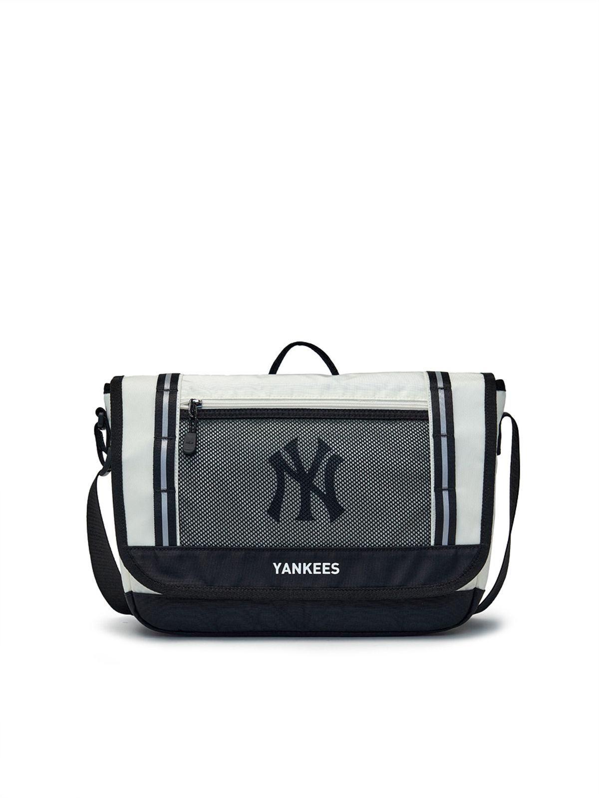 엠엘비 키즈(MLB KIDS) 고학년 메신저백 NY (Cream)