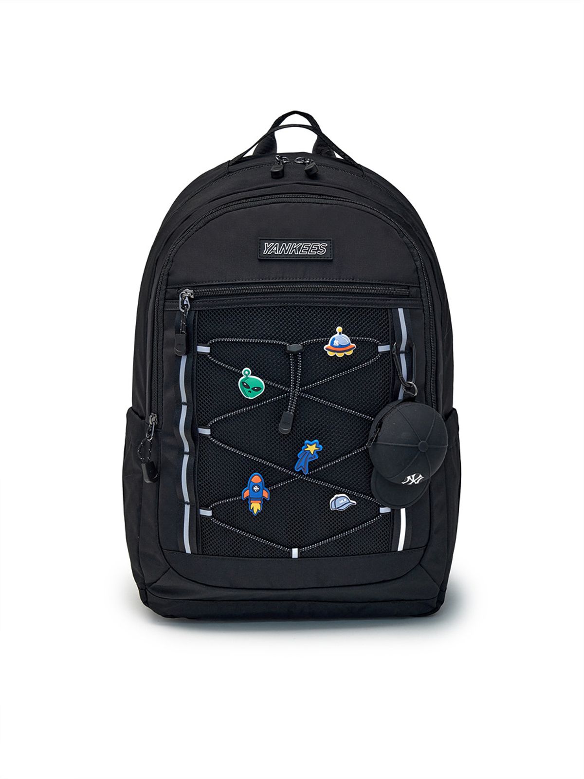 엠엘비 키즈(MLB KIDS) 태그 케이지 책가방 NY (Black)
