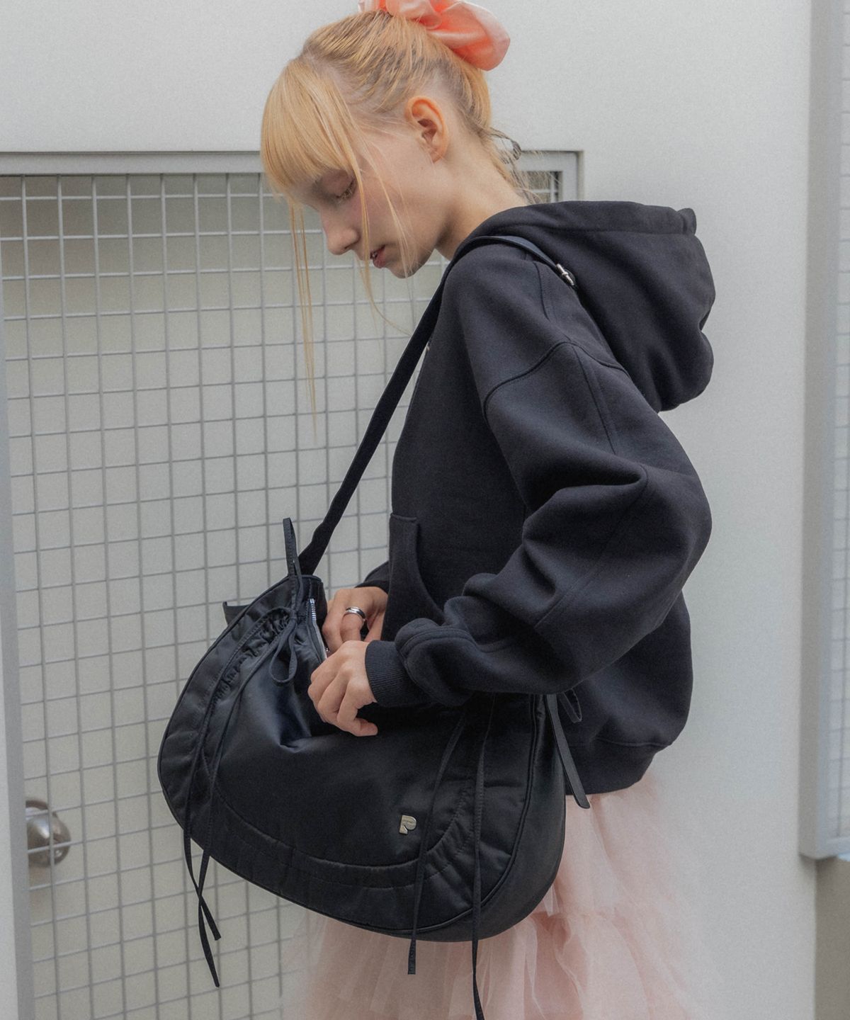 파퓸드로브(PARFUM DE LAUBE) Sac Plie Black