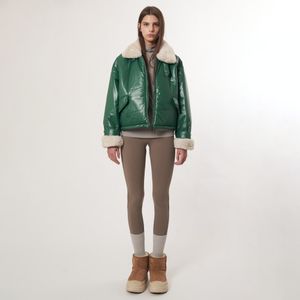 AW52JP01_퍼 패치 패딩점퍼_애시드그린