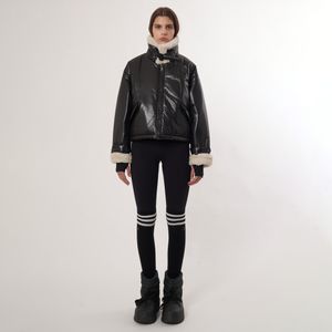 AW52JP01_퍼 패치 패딩점퍼_블랙