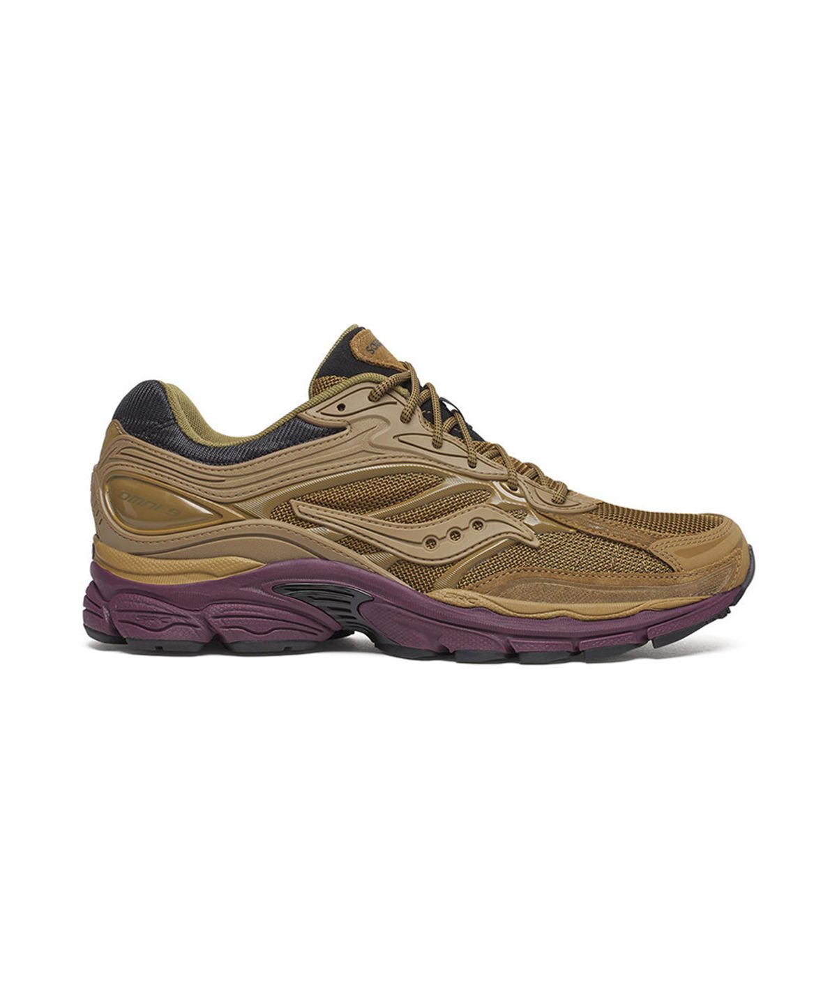 써코니(SAUCONY) (공용) 프로그리드 옴니 9 (아머) - 브라운:와인 / S70897-5