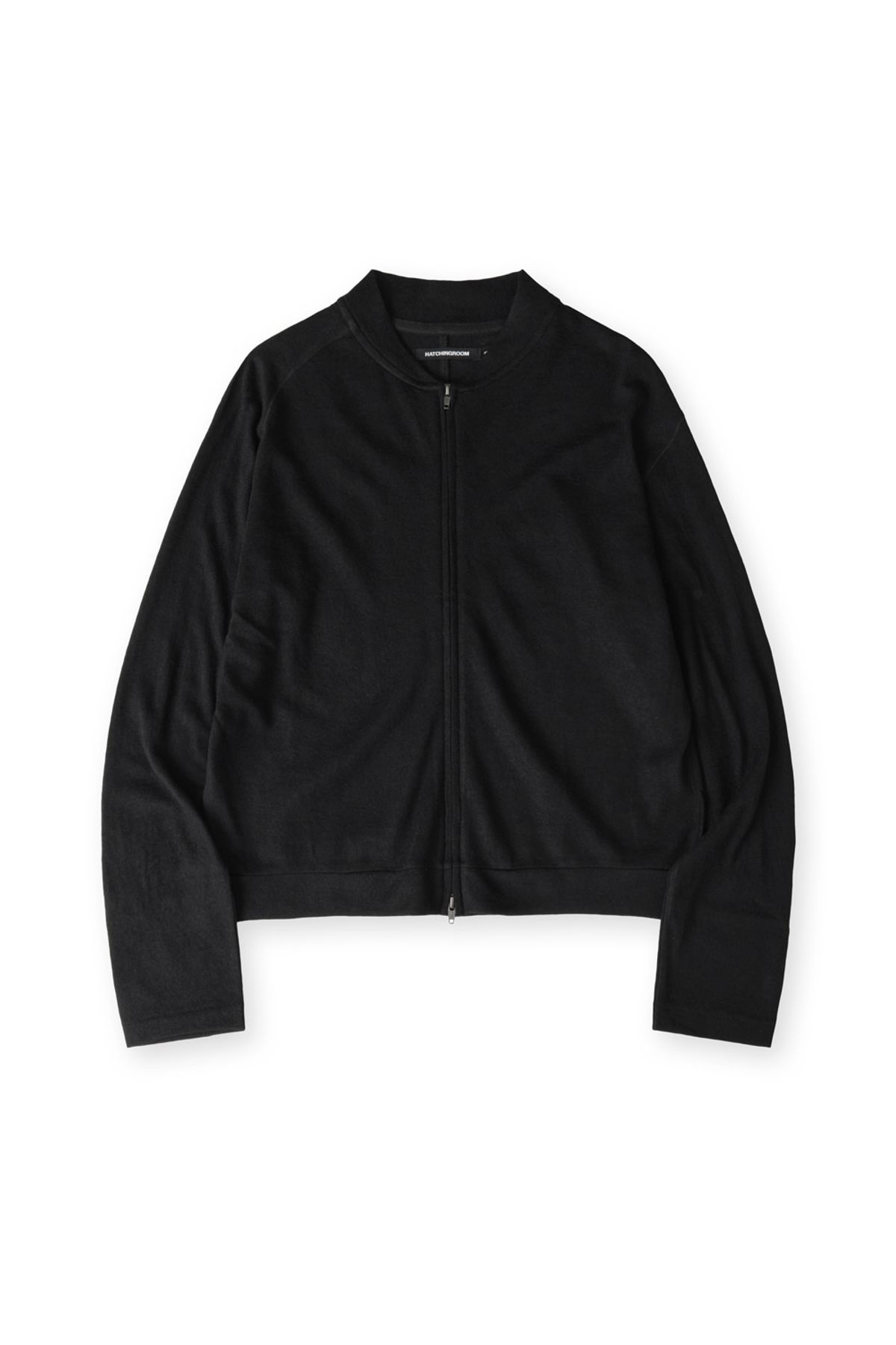 해칭룸(HATCHINGROOM) Compact Cardigan Wool Black