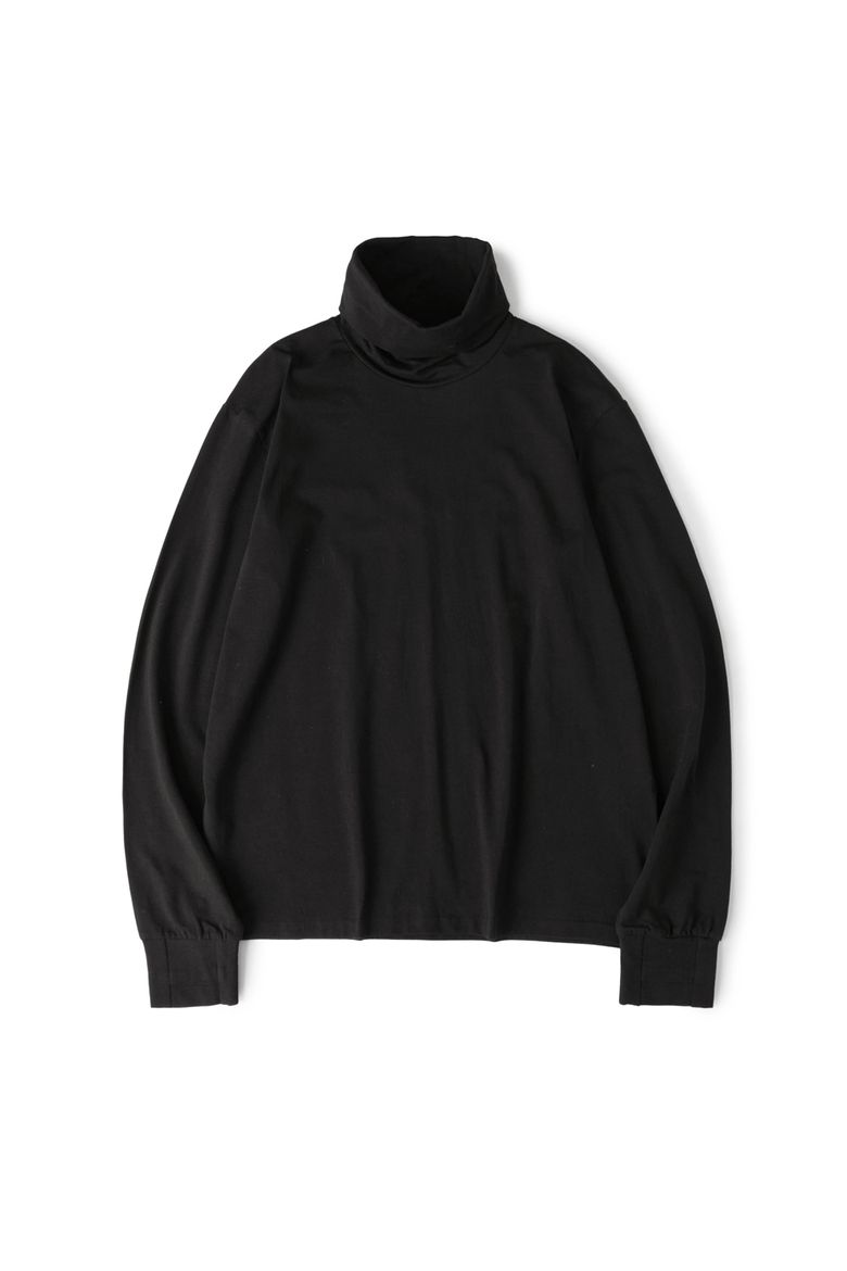 Boxer Turtleneck Tee Black