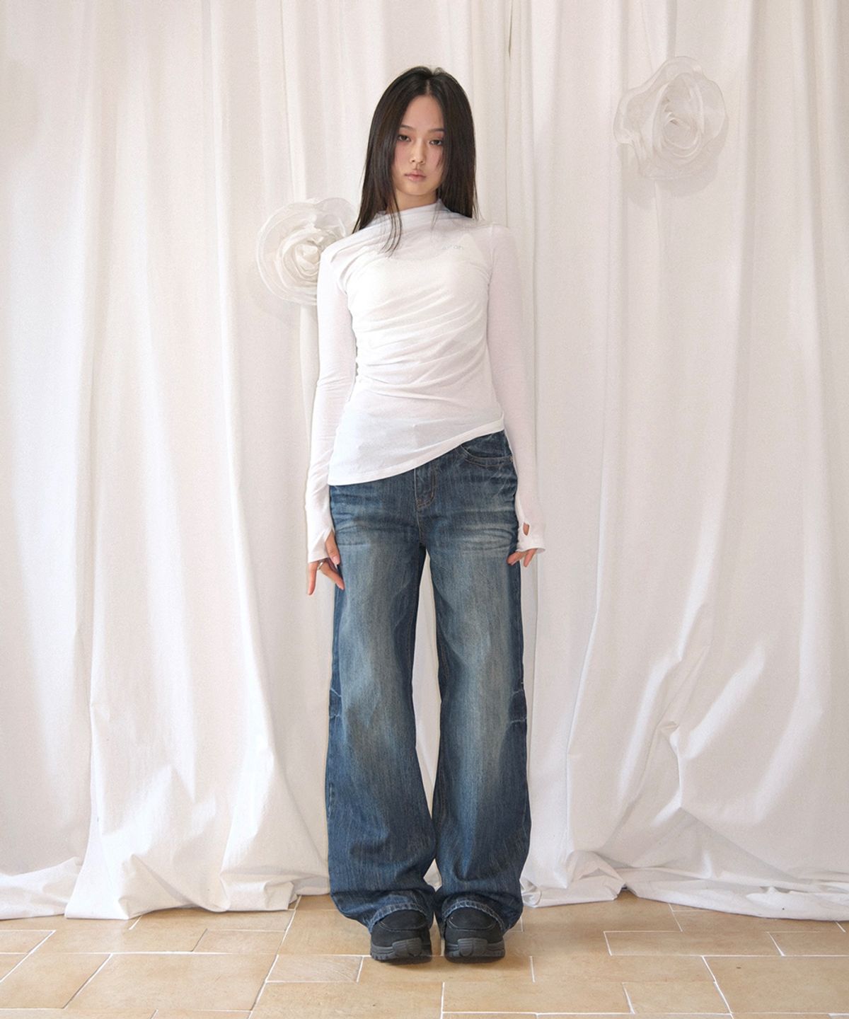 애즈온(ASON) MIDNIGHT WASHING PANTS