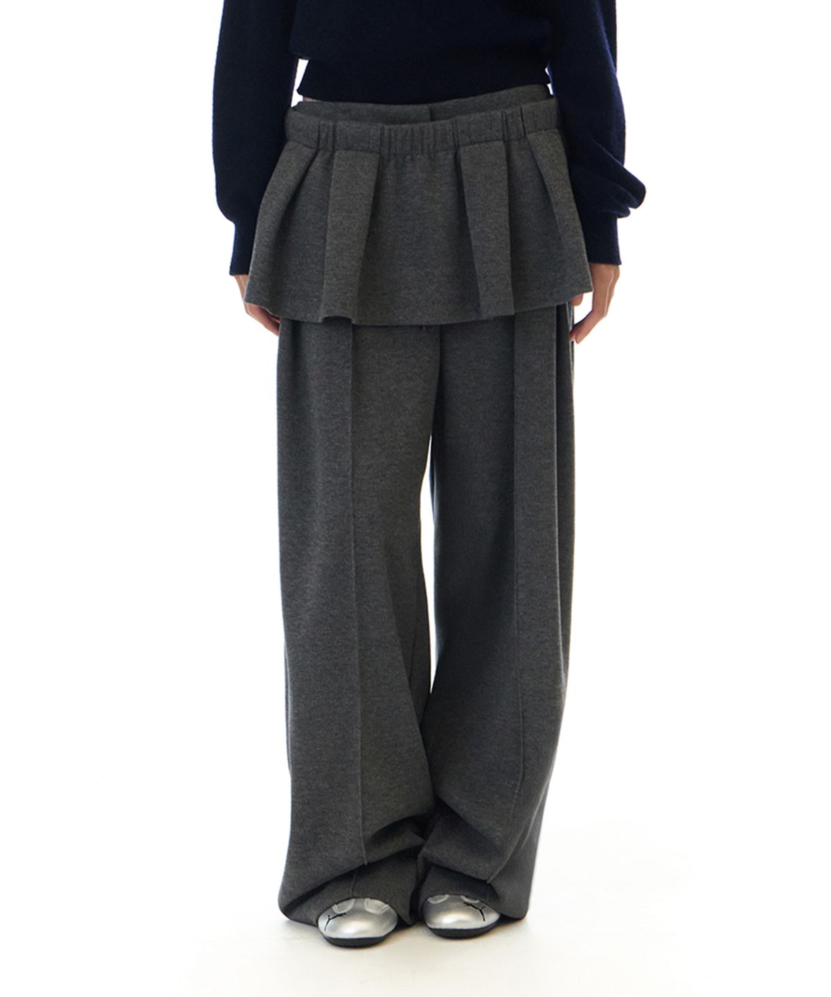그로브(GROVE) KATE SKIRT (GRAY)