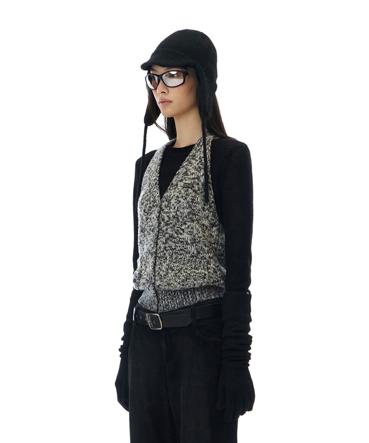 그로브(GROVE) MARIS BEANIE (BLACK)
