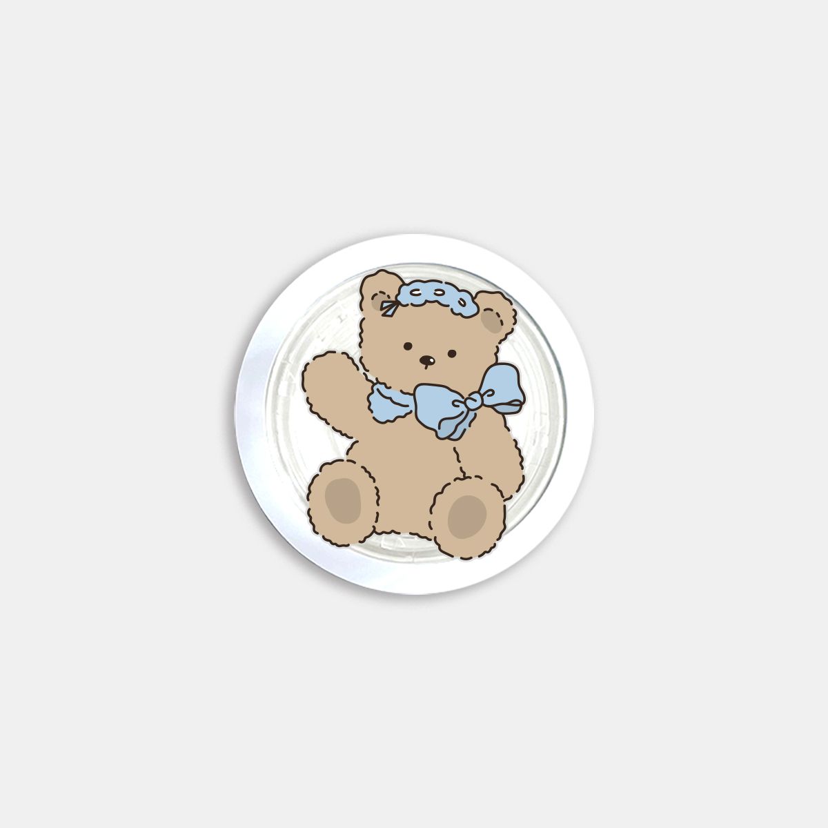 소유템(SOUTEM) [Magsafe] Drawing Bear Acrylic Tok