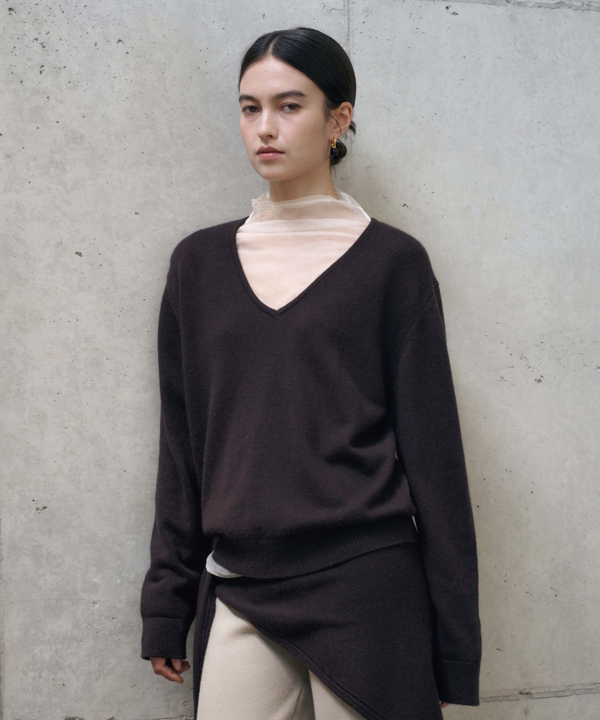 애니기븐프라이데이(ANY GIVEN FRIDAY) Deep V-neck Pullover_2COLORS - 사이즈 & 후기 | 무신사