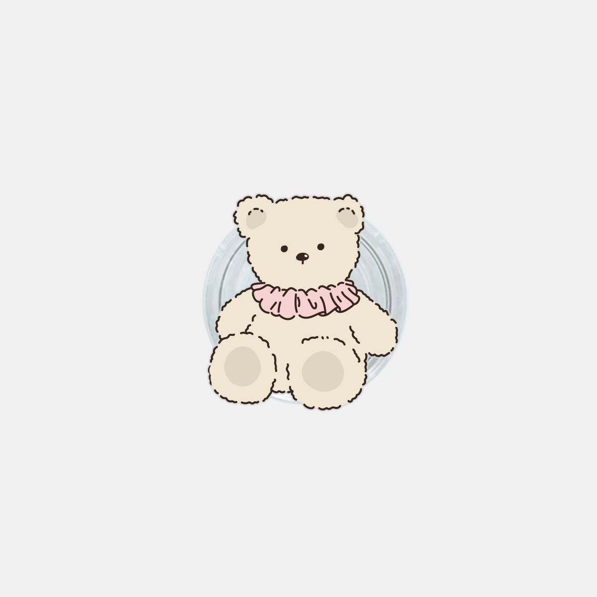 소유템(SOUTEM) Drawing Bear Acrylic Tok