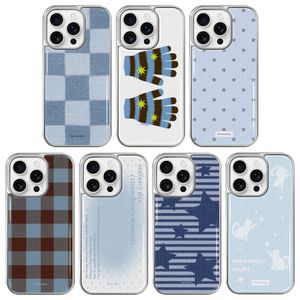 (+맥세이프) 윈터블루에디션 실버 에폭시범퍼 케이스 (7colors) - 아이폰/갤럭시