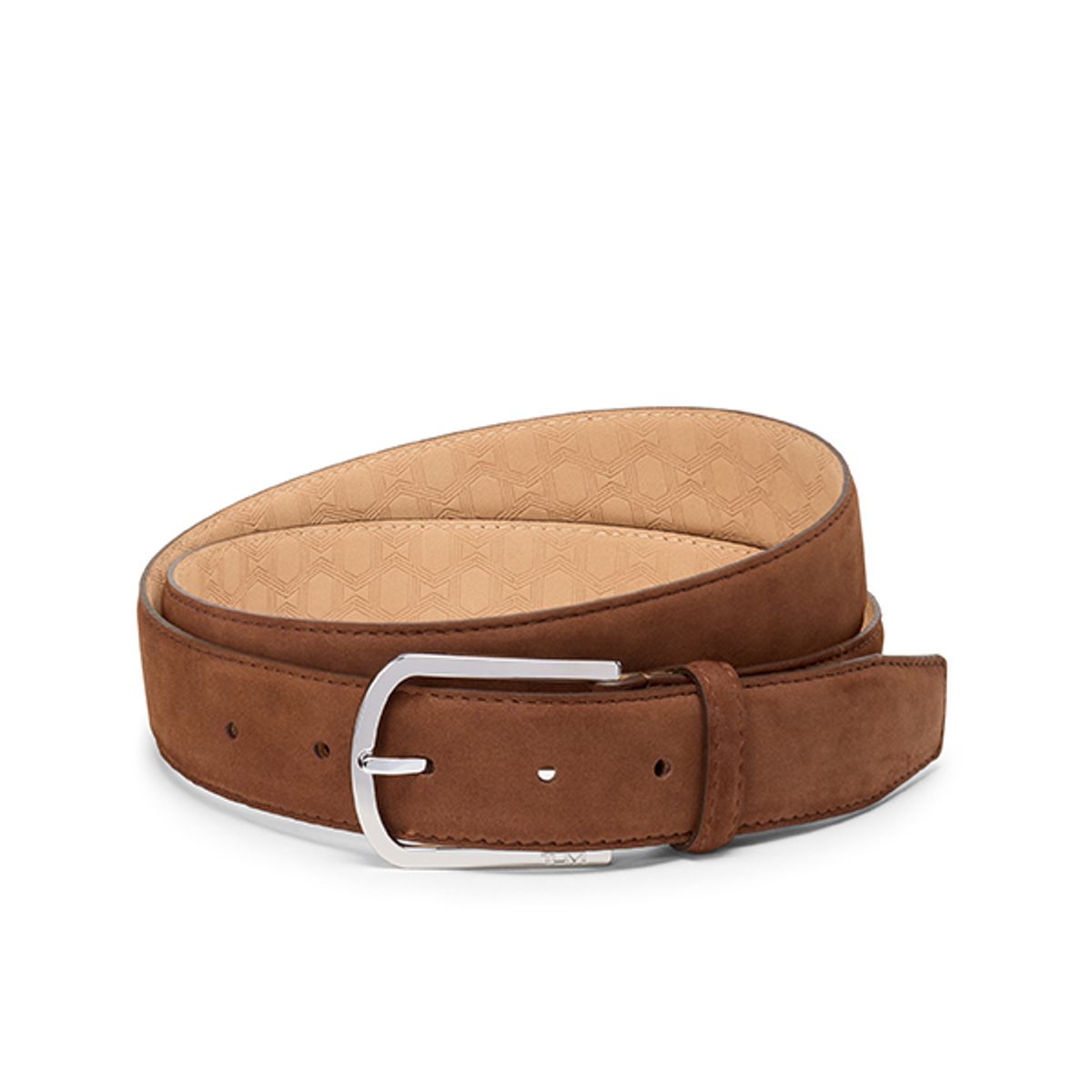 투미(TUMI) BELTS 말발굽 스웨이드 가죽 원사이즈 벨트 35mm 44인치 체스트넛_1568211195/0165914CHSNT44