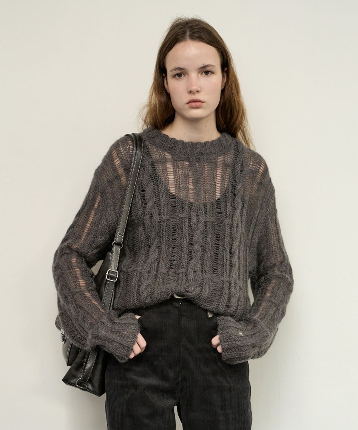 위메농(OUI MAIS NON) Danish wool knit