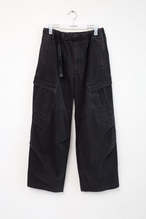 Mil Pants Washed Dark Navy