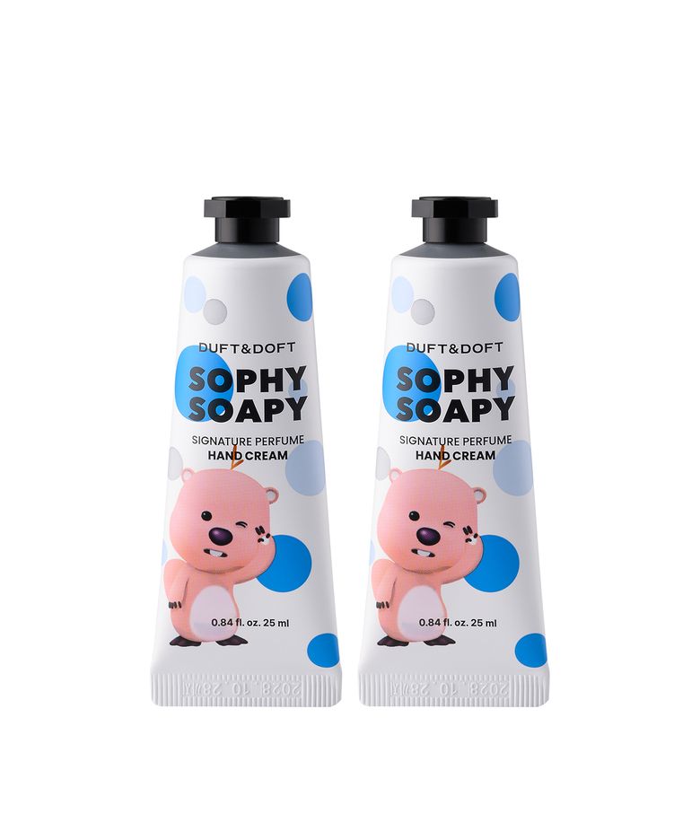 [2개세트] 더프트앤도프트X잔망루피 시그니처 퍼퓸 핸드크림 25ml
