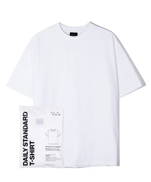 레이어드 크루넥 데일리 티셔츠