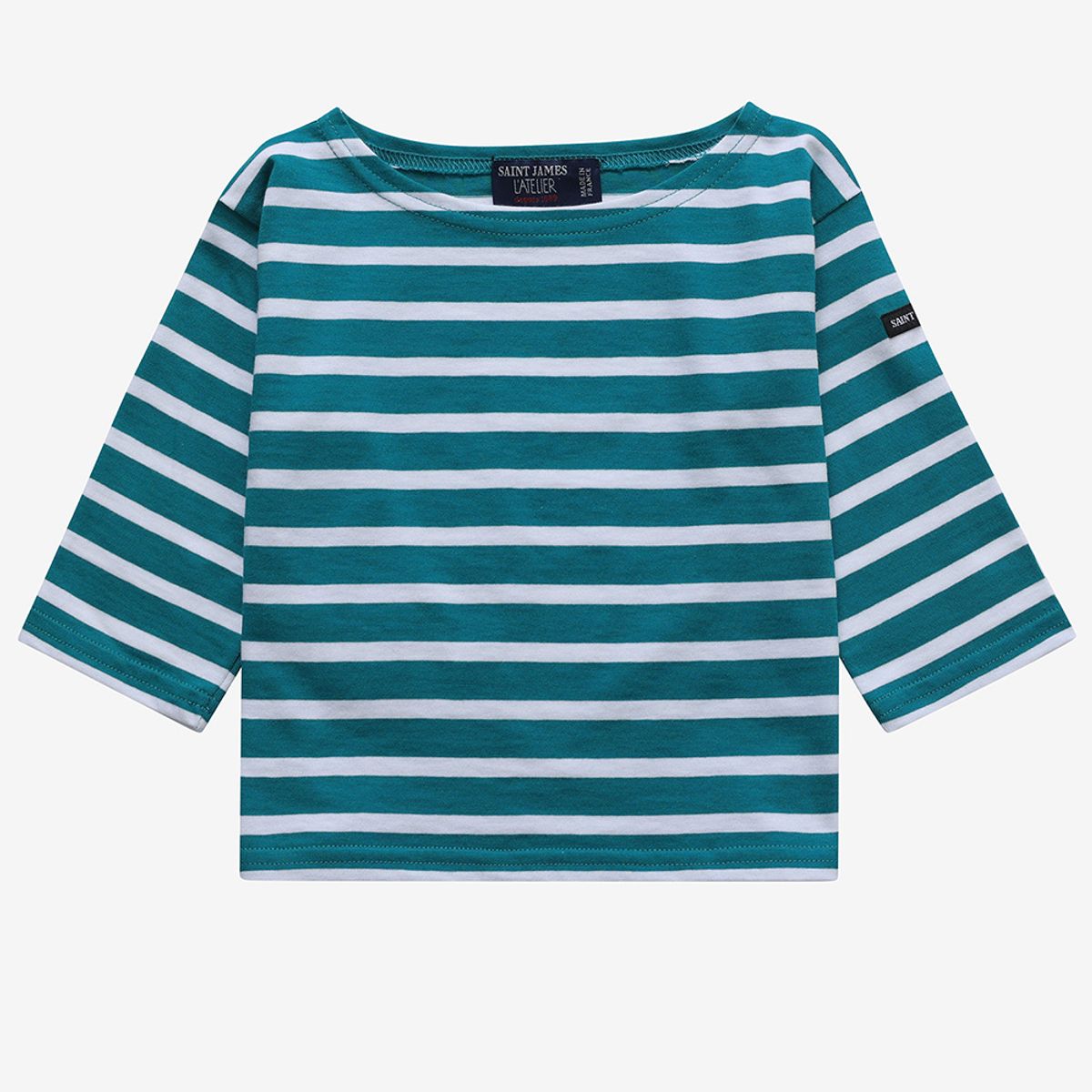 세인트제임스 키즈(SAINT JAMES KIDS) [2-8세] KIDS Minquiers R E - Emeraude/Neige ASJT2513733-25F