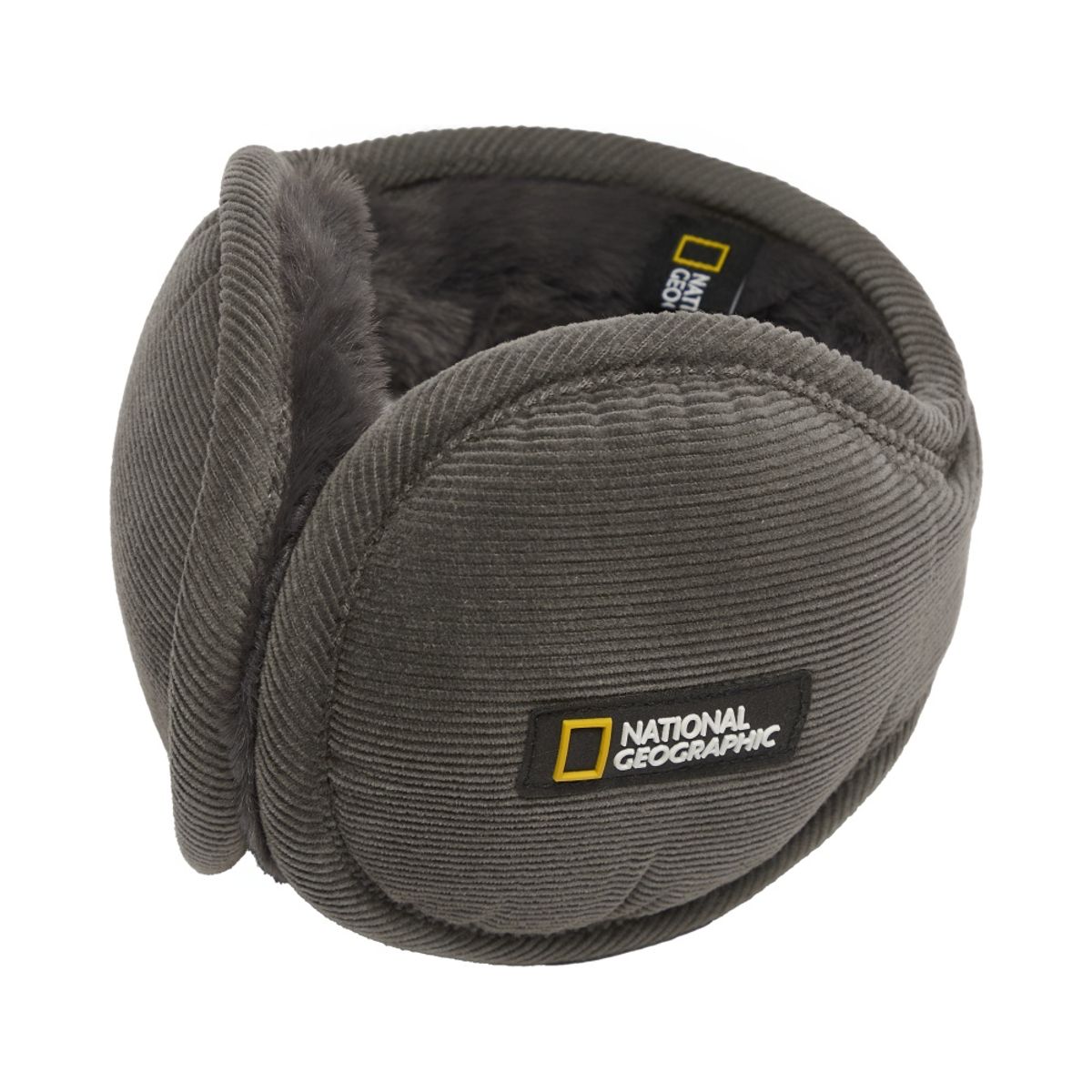 내셔널지오그래픽 키즈(NATIONAL GEOGRAPHIC KIDS) K254KAC020 코듀로이 이어워머 GREY