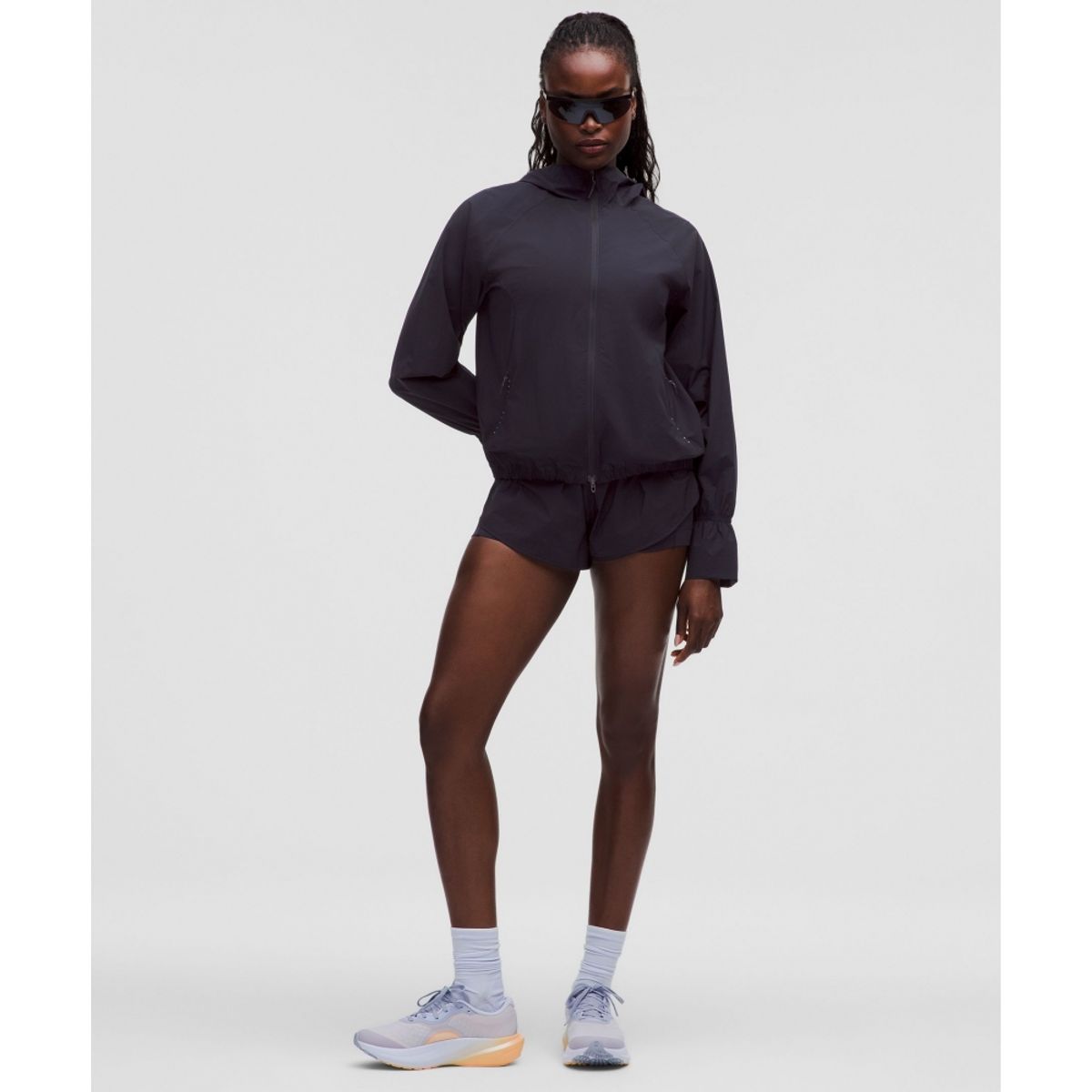 룰루레몬(LULULEMON) 트랜스루센트 투인원 하이라이즈 쇼츠 3inch  NIGH