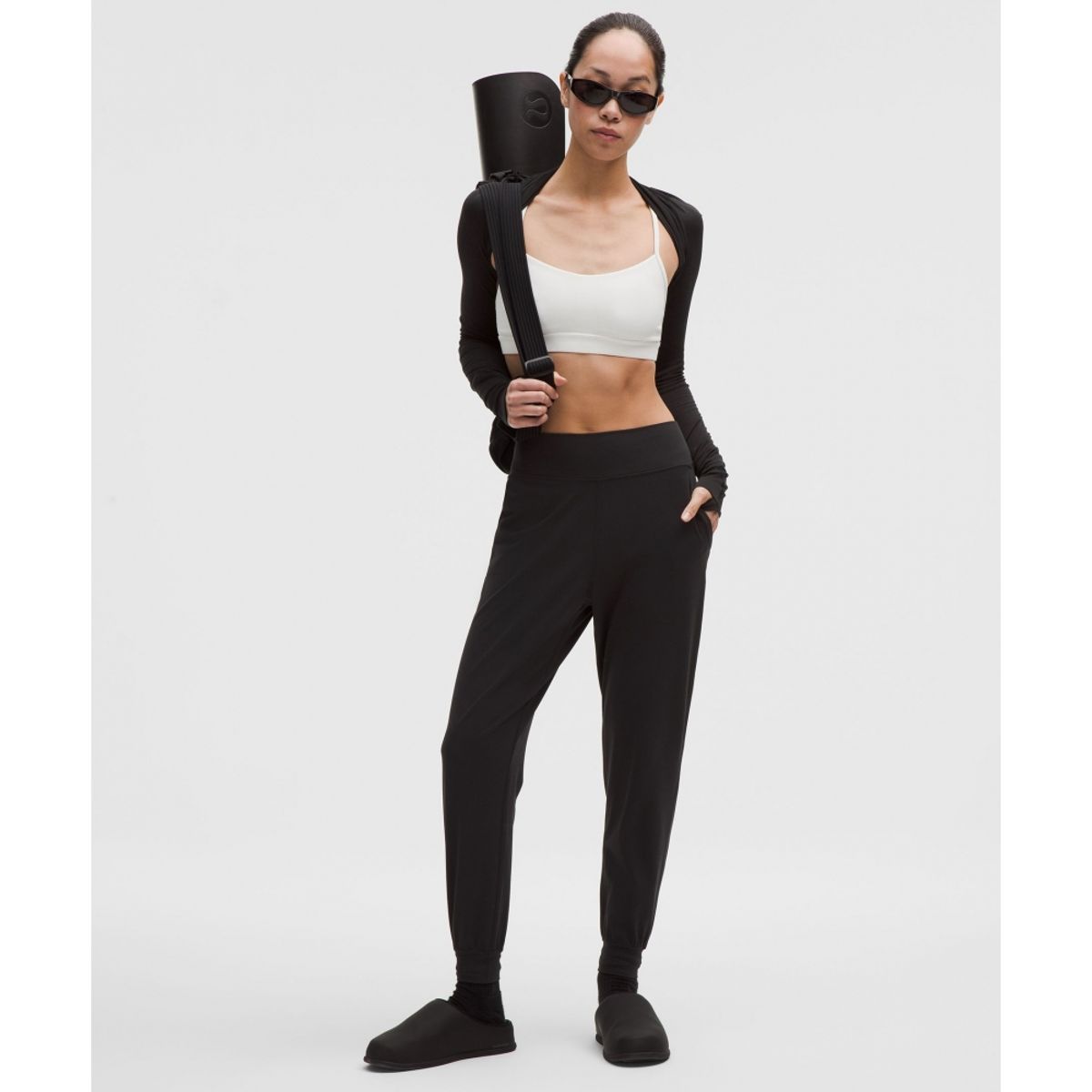 룰루레몬(LULULEMON) 얼라인 하이라이즈 조거 아시아 핏 *업데이트  BLK