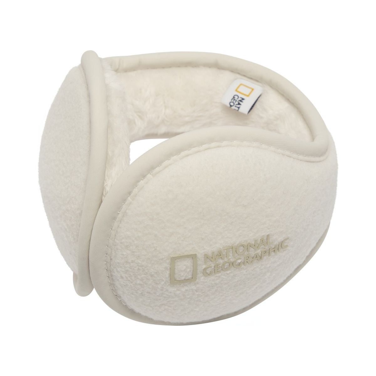 내셔널지오그래픽 키즈(NATIONAL GEOGRAPHIC KIDS) K254KAC030 플리스 이어워머 IVORY