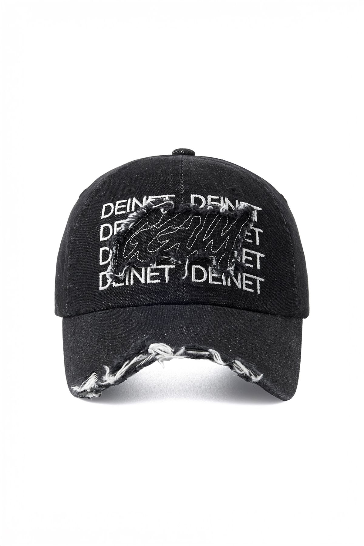 다이닛(DEINET) [GGUM X DEINET] BALLCAP IN BLACK