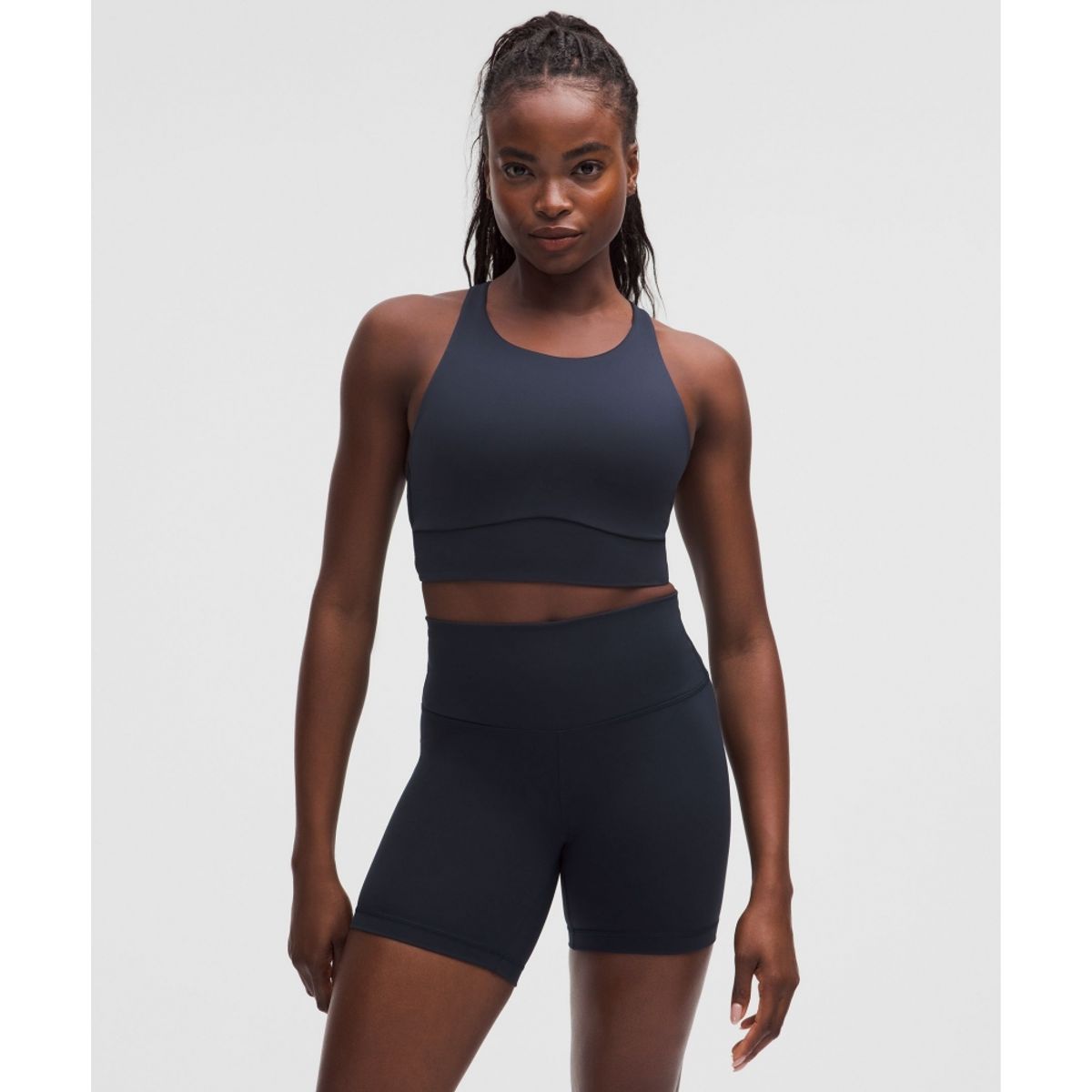 룰루레몬(LULULEMON) 에너지 하이넥 롱라인 브라 에볼브 *미디엄 서포트, B–D컵