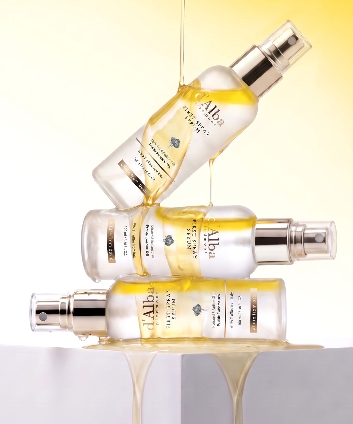 달바(D'ALBA) 화이트 트러플 퍼스트 스프레이 세럼 펩타이드 100ml+100ml+100ml