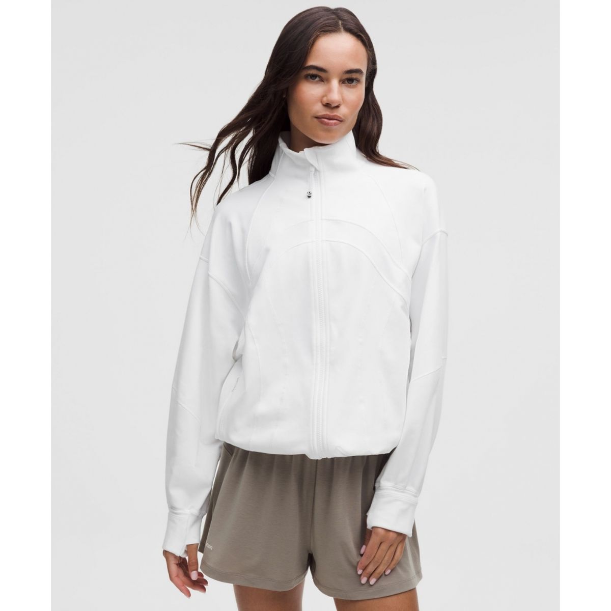 룰루레몬(LULULEMON) 디파인 오버사이즈드 재킷 *Luon  WHT