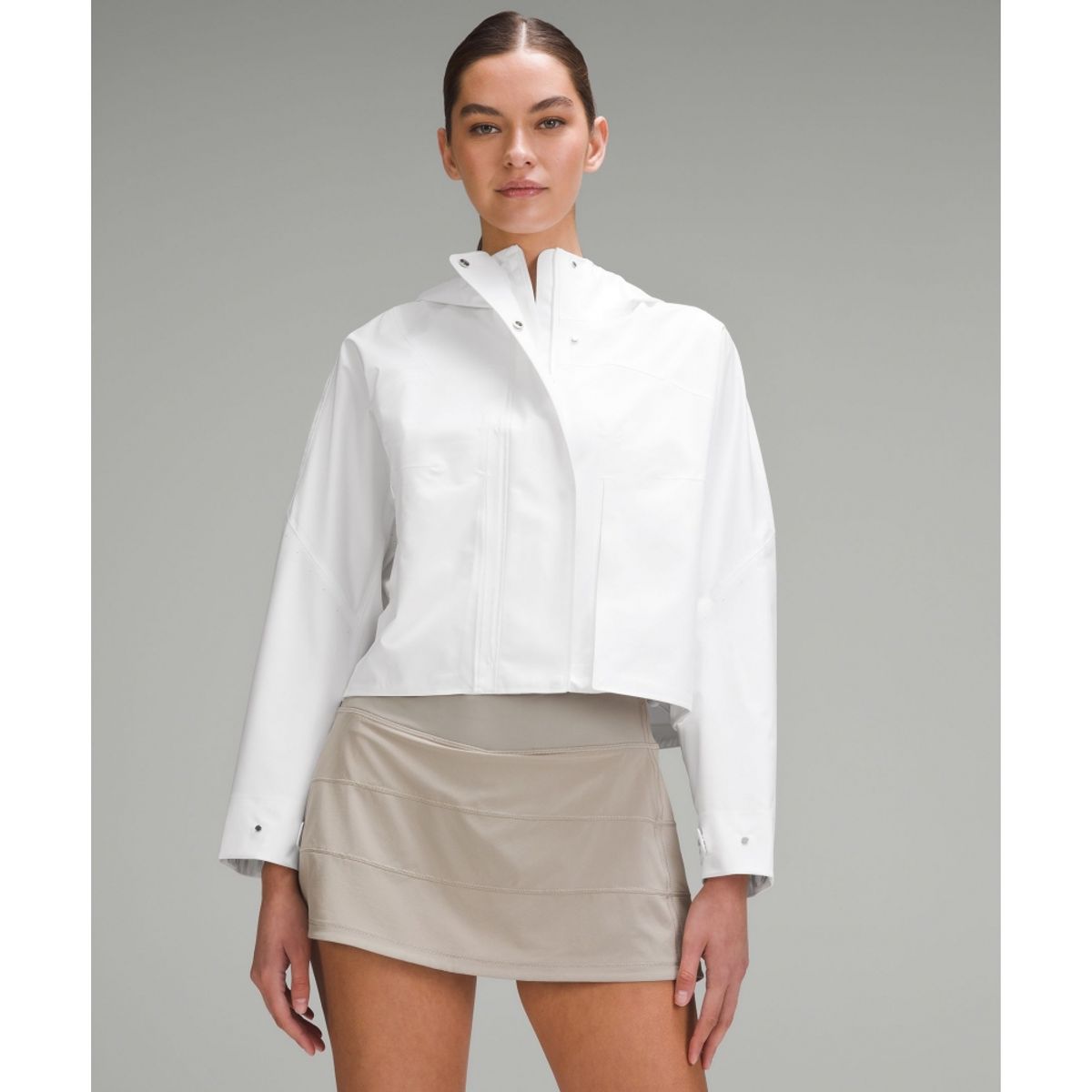 룰루레몬(LULULEMON) 레인 체이서 재킷  WHT