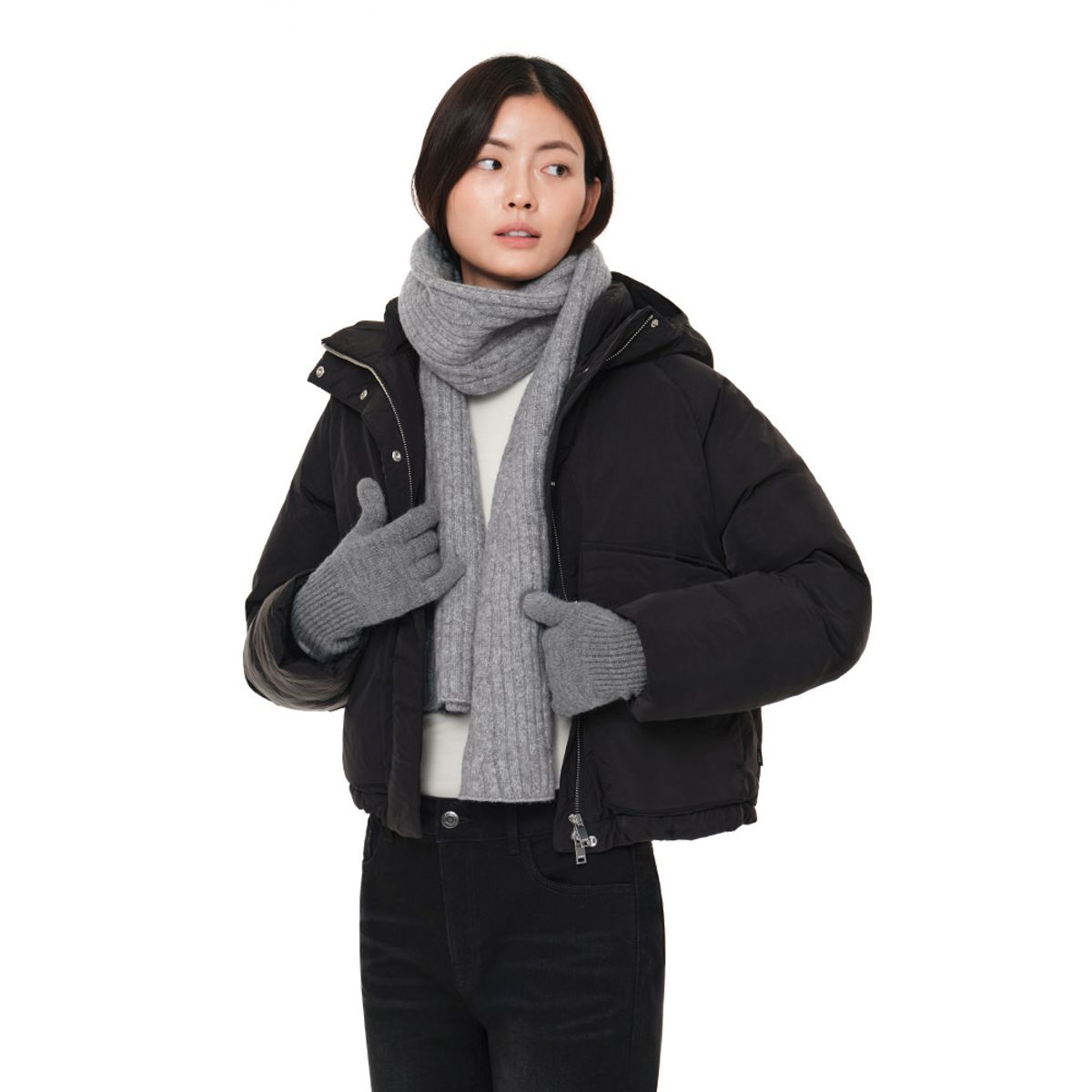 안다르(ANDAR) 소프트 니트 머플러