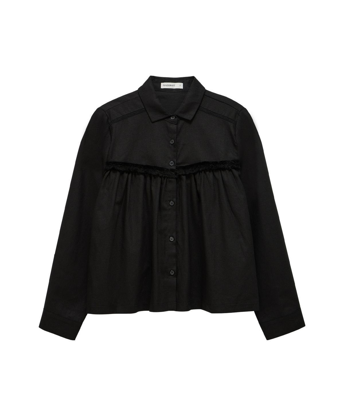 판도라핏(PANDORAFIT) Daisy Blouse (black)