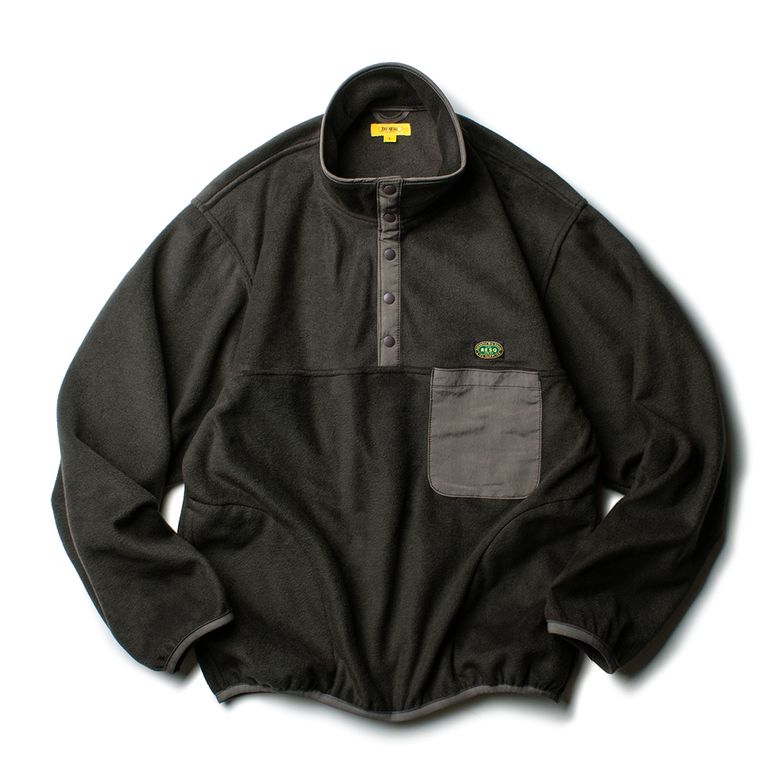 YOSEMITE FLEECE PULLOVER [OLIVE BROWN]