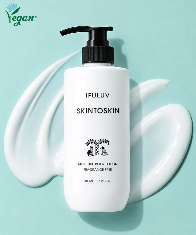 스킨투스킨 모이스쳐 저자극 무향 고보습 바디로션 480ml