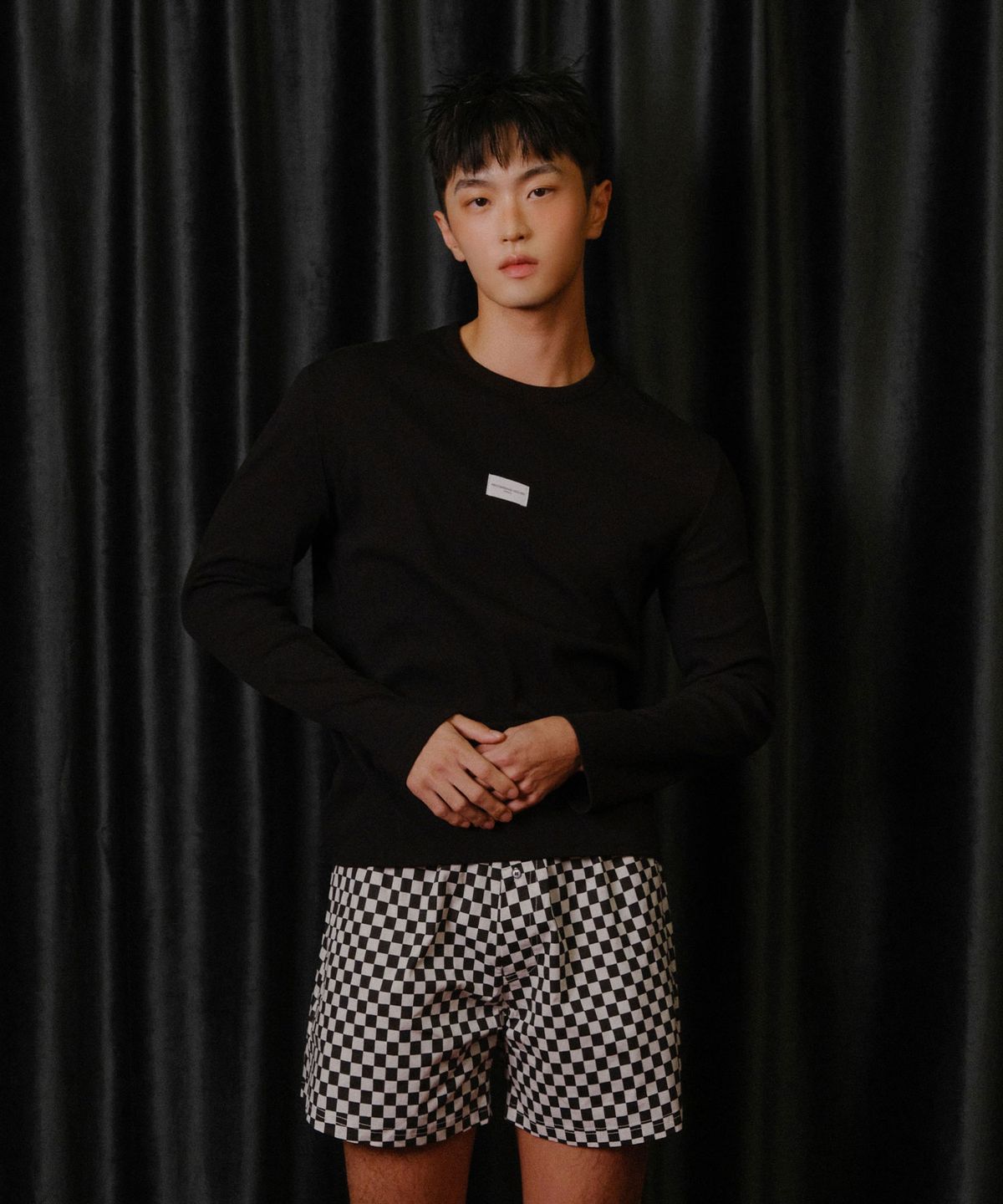 레코딩하우스(RECORDINGHOUSE) REC LONG SLEEVE [BLACK]