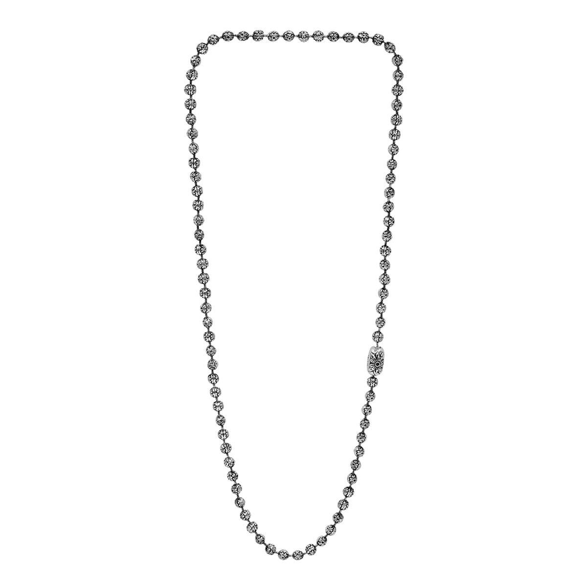 어나니머스아티즌(ANONYMOUS ARTISAN) Oldschool Flower Ball Necklace