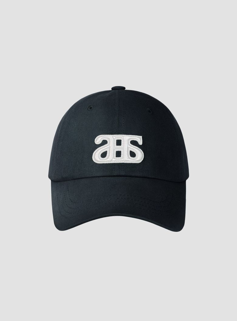 Signature Logo Emblem Cap Black