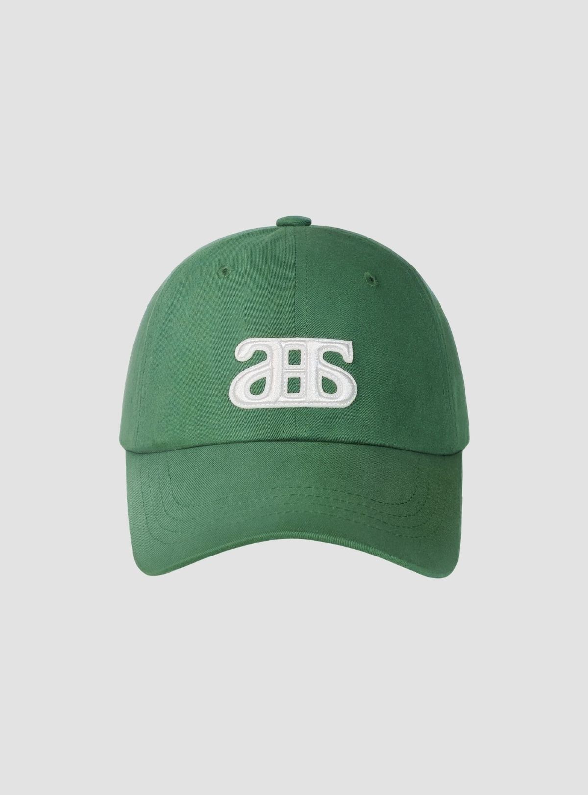 앤하츠(ANNEHEARTS) Signature Logo Emblem Cap Green