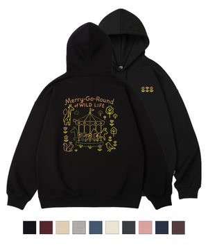 포레스트 메리고라운드 오버핏 후드_10 COL