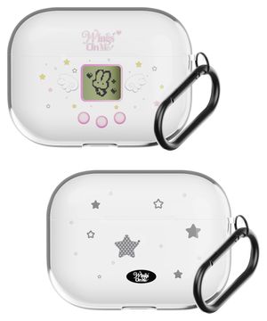 [신지모루Xmodimood] 별똥별·다마고치·엔젤코어·에어팟·1·2·3·프로·클리어 TPU투명 소프트 케이스